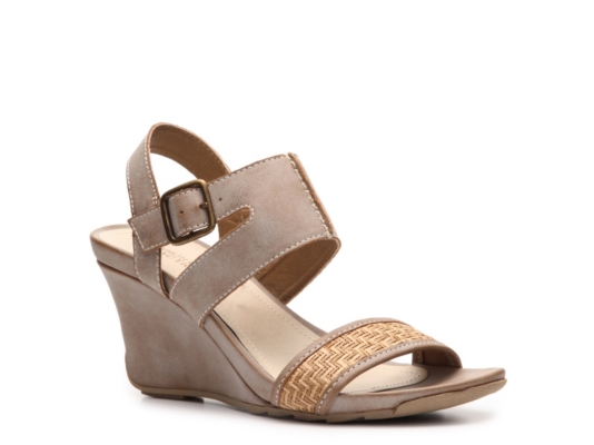 Kenneth Cole Reaction Mixed Cedar Wedge Sandal