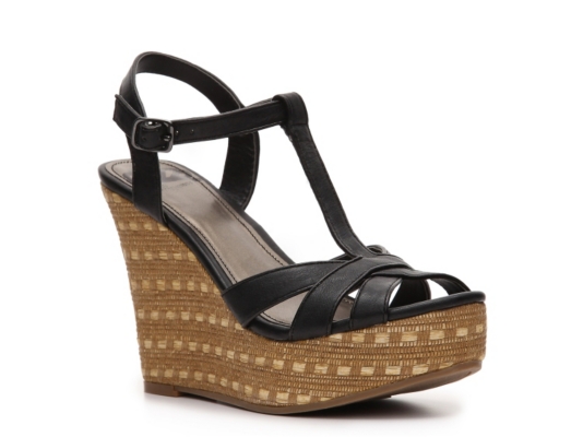 Fergalicious Quote Wedge Sandal