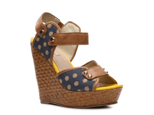 XOXO Randy Wedge Sandal
