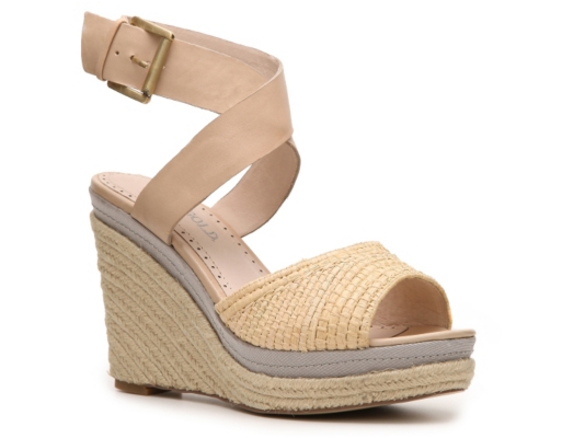 Rosegold Cali Wedge Sandal