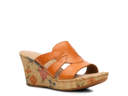 Born Honeycut Wedge Sandal