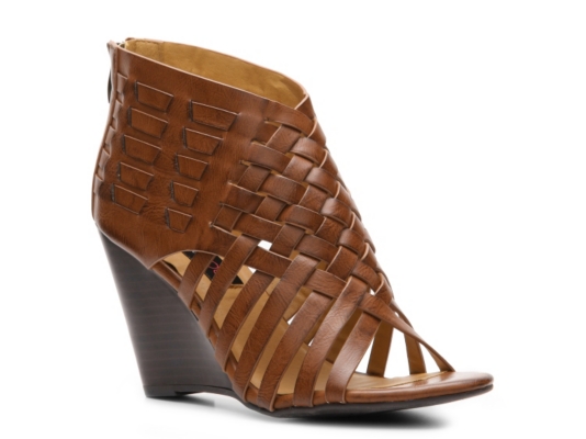 Heart Soul Azure Wedge Sandal