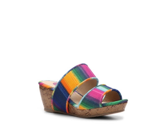 Nine West Elsa Girls' Youth Wedge Sandal