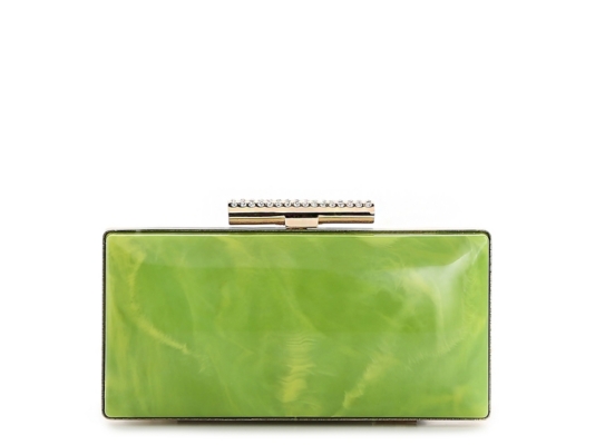 Lulu Townsend Marbled Box Clutch