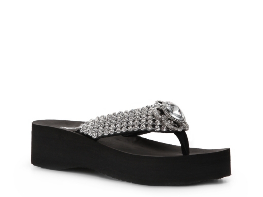 Corky's Diamond Wedge Sandal