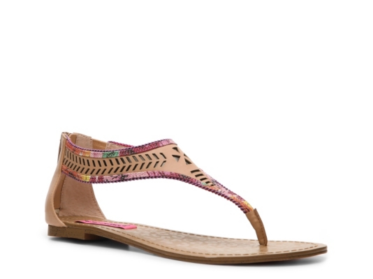 Betsey Johnson Bayy Flat Sandal