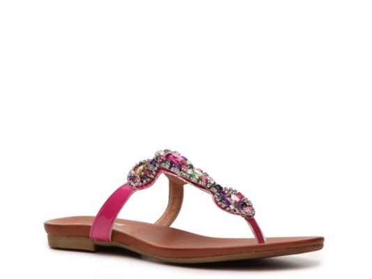 GC Shoes Sparkle Flat Sandal