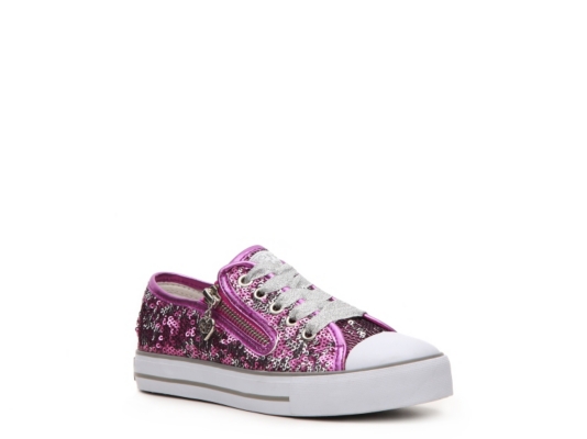 Gotta Flurt Mysterious Girls' Toddler & Youth Sequin Sneaker