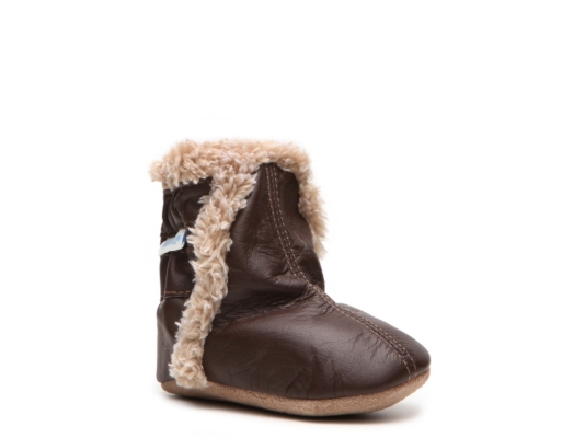 Robeez Boys' Infant Soft Sole Bootie
