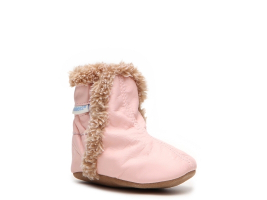 Robeez Girls' Infant Soft Sole Bootie