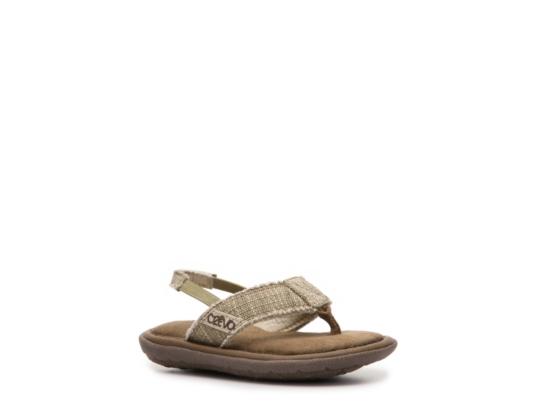 Crevo Monterey Boys' Infant & Toddler Flip Flop