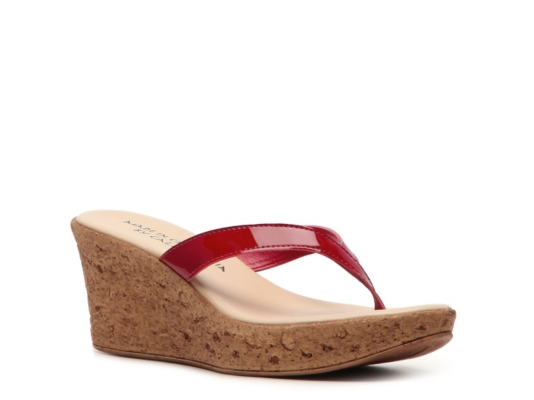 Made in California by Callisto Sprinkle Wedge Sandal
