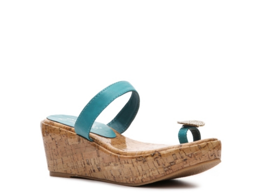 2 Lips Too Too Sunburst Wedge Sandal