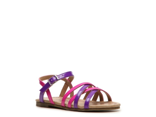 Me Too Tara Girls' Toddler & Youth Patent Sandal