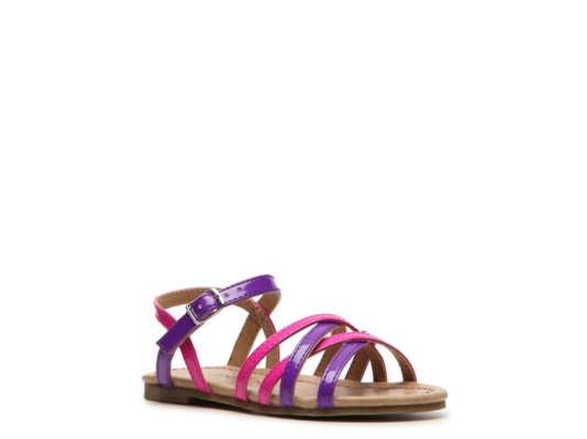 Me Too Lil Tara Girls' Infant & Toddler Patent Sandal