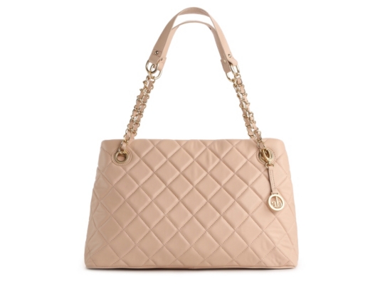 Audrey Brooke Quilted Shopper Tote