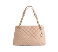 Audrey Brooke Quilted Shopper Tote