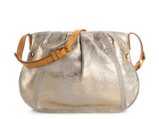 Perlina Blanca Leather Cross Body Bag