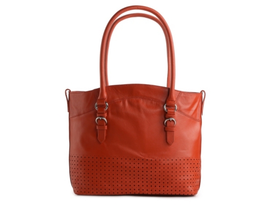 Perlina Farah Leather Tote