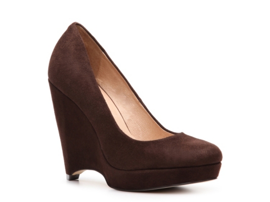 Matisse Monet Suede Wedge Pump