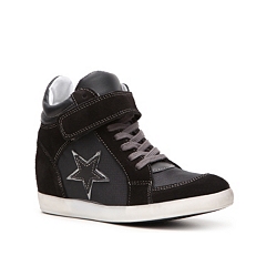 dsw steve madden wedge sneaker
