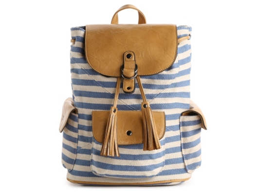 POVERTY FLATS by rian Stripey Back Pack
