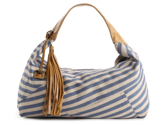 POVERTY FLATS by rian Stripey Shoulder Bag