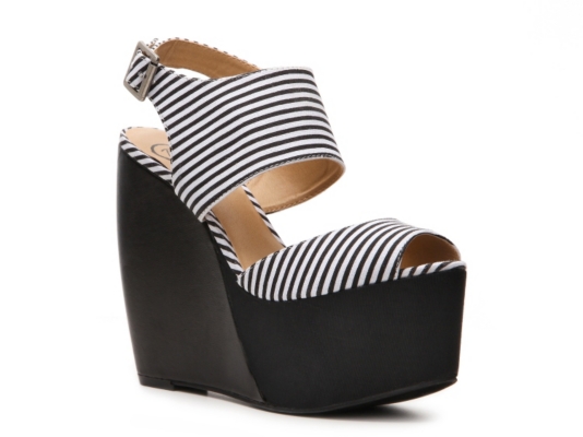 Penny Loves Kenny Nickola Wedge Sandal