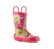 Laura Ashley Darlene Girls Toddler Rain Boot