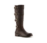Two Lips Jealous Wide Calf Riding Boot