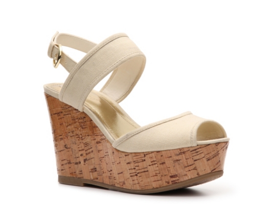 Bamboo Pippa-20 Wedge Sandal
