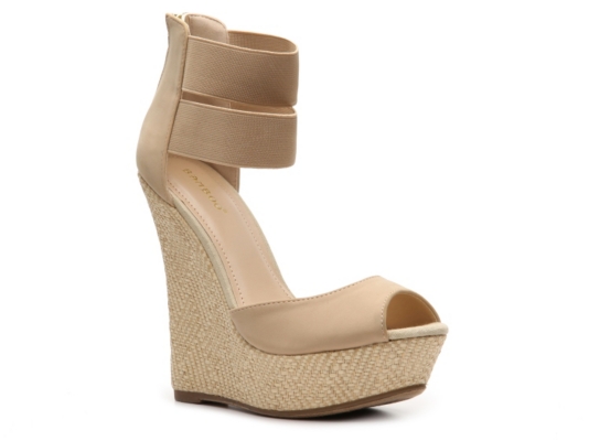 Bamboo Pompey-37 Wedge Sandal