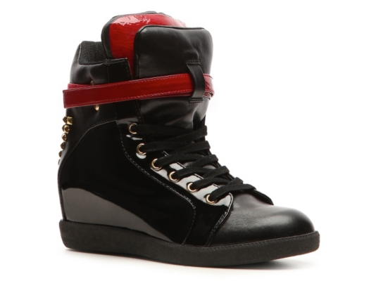 Heart Soul Irina Studded Wedge Sneaker