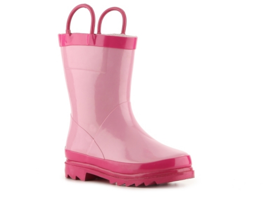 Western Chief Classic Fire Chief Girls' Toddler & Youth Rain Boot