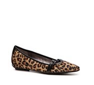 Kenneth Cole Reaction Uptown Girl Leopard Flat