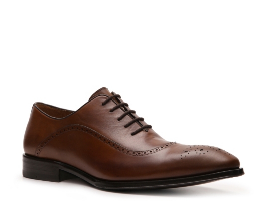 Mezlan Leather Brogue Oxford