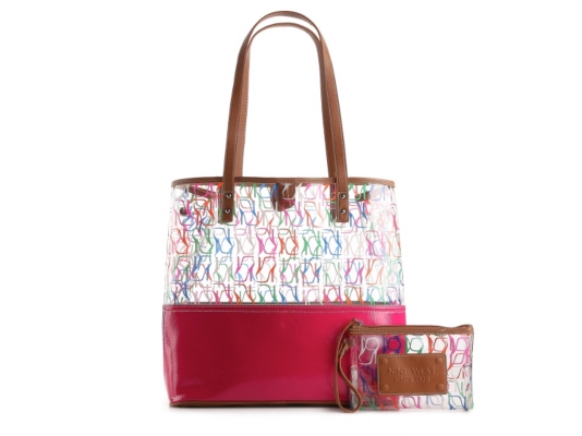 Nine West Printed Can't Stop Shopper Tote