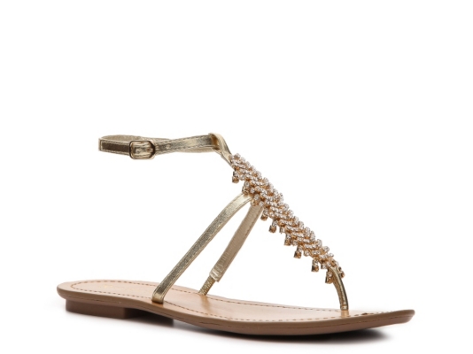 Restricted Troya Flat Sandal