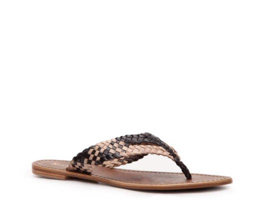 Restricted Determine Flat Sandal