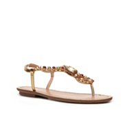 Restricted Tap Twice Flat Sandal