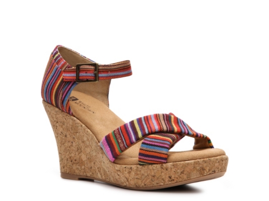 White Mountain Outshine Wedge Sandal
