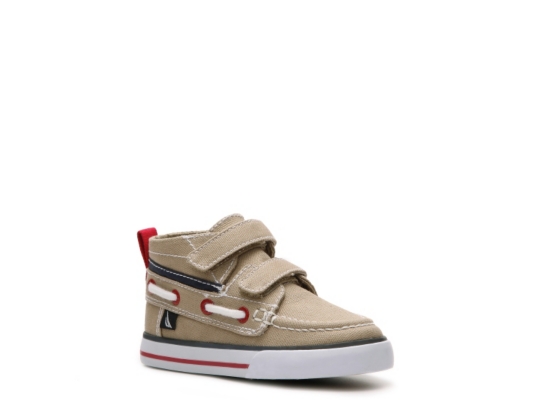 Nautica Headsail Boys' Infant & Toddler Mid Boat Shoe