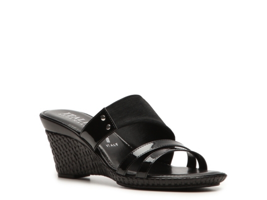 Italian Shoemakers Bishop Wedge Sandal