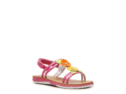Rachel Alysia Girls' Toddler Embellished Sandal