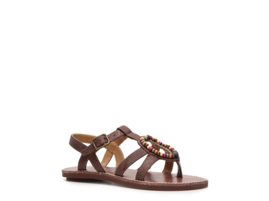 Rachel Aquarius Girls' Youth Beaded Sandal