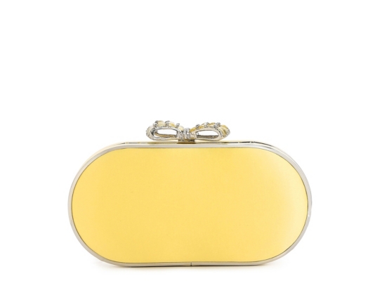 Lulu Townsend Bow Minaudiere Clutch