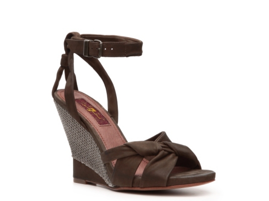 7 for All Mankind Glendale Wedge Sandal