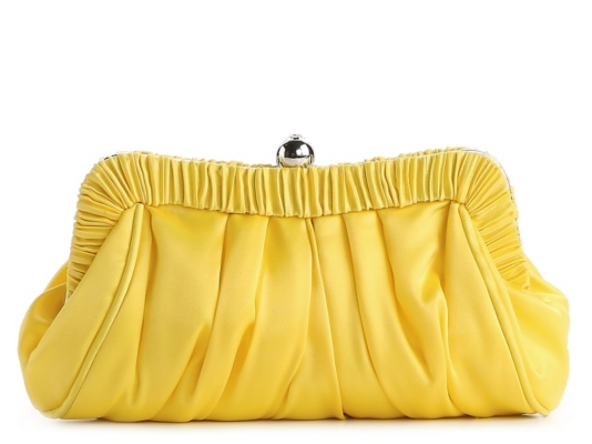 Lulu Townsend Pleated Frame Clutch