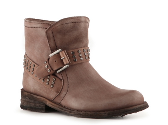 Felmini Leather Studded Bootie