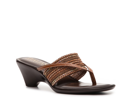 Italian Shoemakers Concord Wedge Sandal